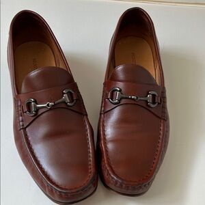Beckett Simonon Beaumont Men’s Leather Horse bit Slip on Loafers